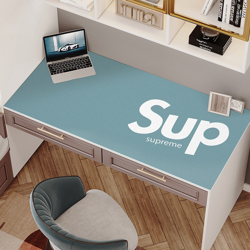 办公桌布防水防油pvc皮革书桌垫子 学生电脑学习桌垫儿童写字台布