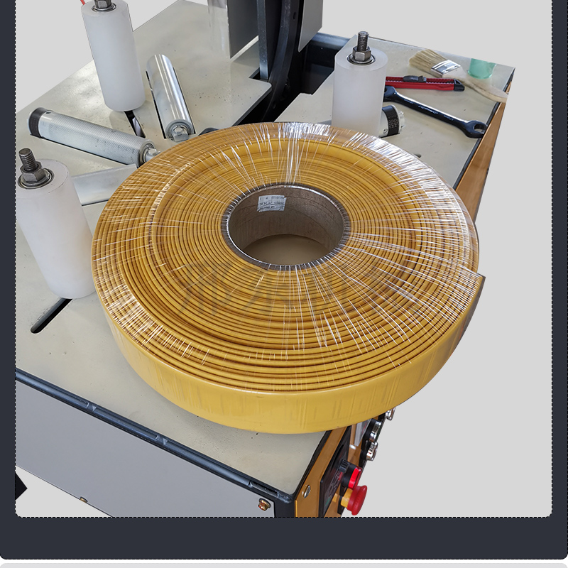 电动轮胎缠绕膜打包机环形缠绕包装机轮胎打包机电线电缆裹膜机