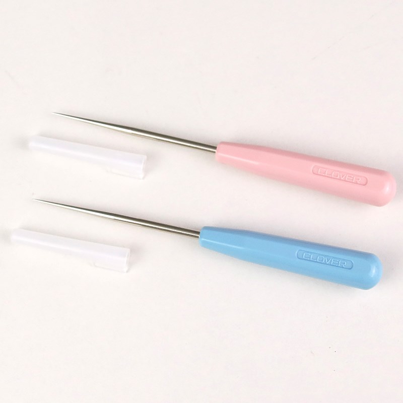 可乐CLOVER小号塑柄细锥子 缝纫工具锥子针千枚通