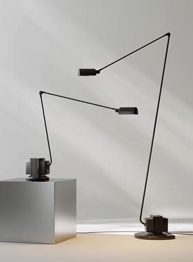 Lumina Daphine意大利调光马达落地灯  经典复古客厅沙发书房台灯