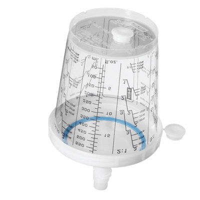 st喷漆枪多用途油漆塑料罐调漆杯 萨塔水性漆免洗枪壶