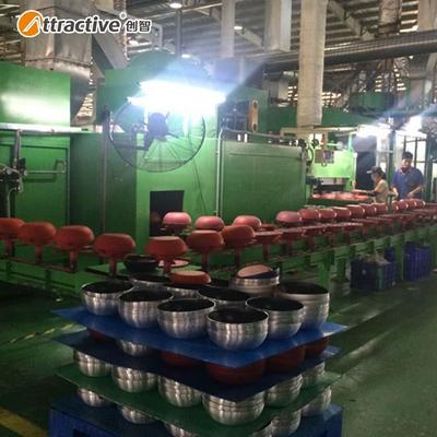 【广东创智】不粘锅喷涂固化流水线 涂装生产线设备 自动喷砂机