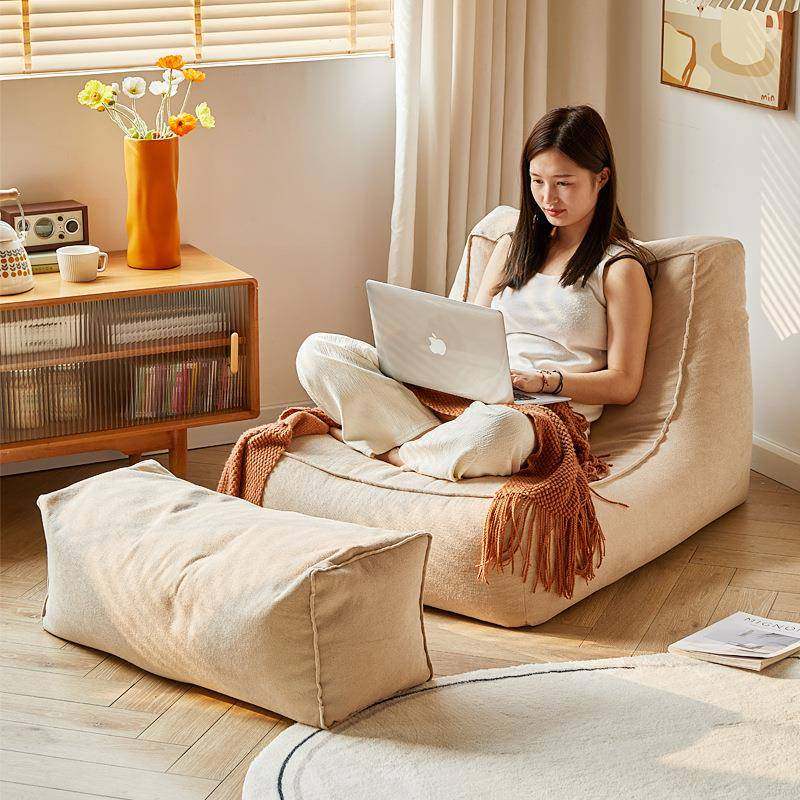 懒人豆袋沙发榻榻米单人阳台躺卧休闲椅小户型靠背沙发椅卧室沙发,3C数码配件,其它配件,淘宝优惠券,粉丝福利购,淘宝优惠卷