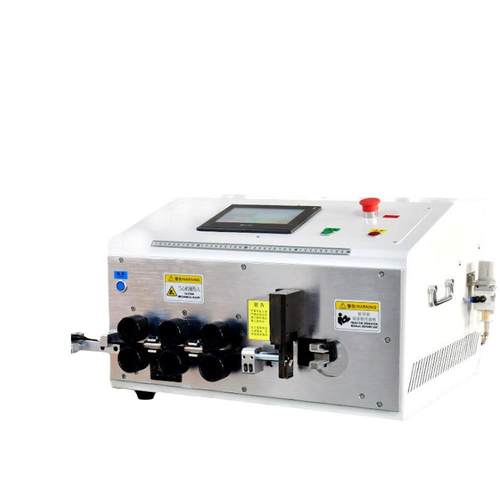 全自动电脑剥线折弯一体机电线电缆配电柜BVR硬线裁线剥皮折弯机