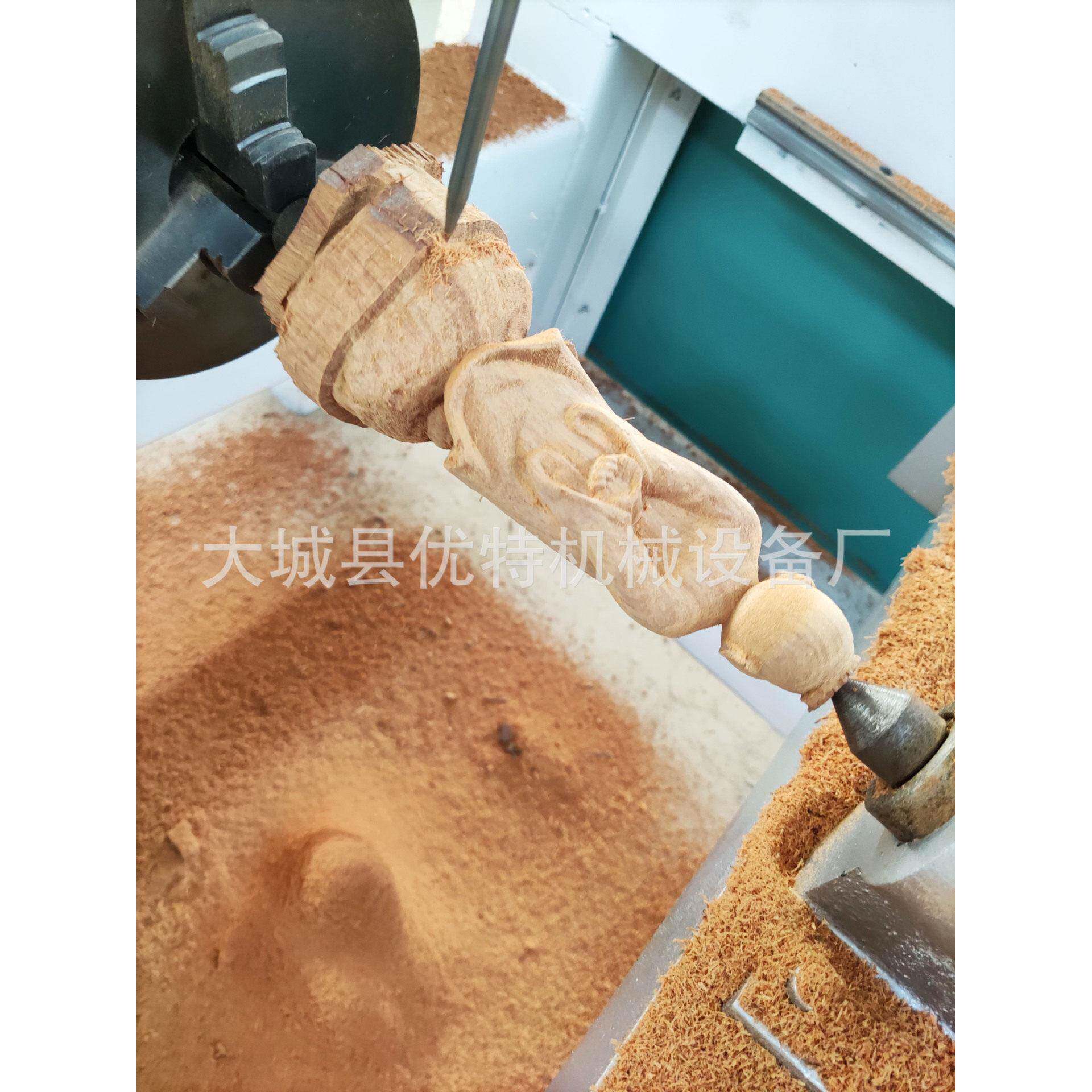 橄榄桃核手串  刻字刻花壳 拐棍弹弓数控四轴雕刻机