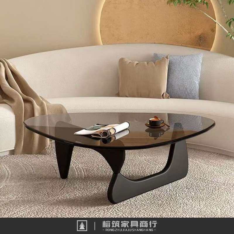 豪华艺术茶几网红小户型客厅家用现代实木简约创意个性茶桌轻奢