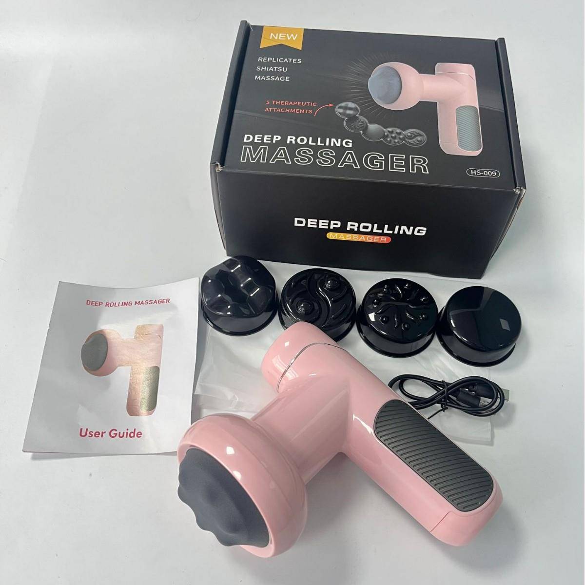 电动推脂机颈椎腰背腿部经络疏通手持按摩仪全身多功能推脂机家用