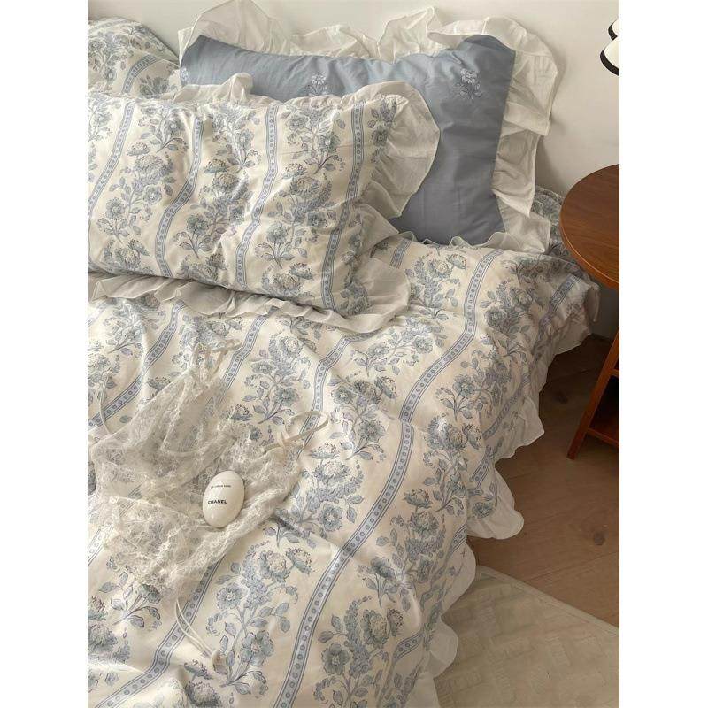 温柔复古小碎花40支四件套棉床单被套罩床上用品三件套,3C数码配件,其它配件,淘宝优惠券,粉丝福利购,淘宝优惠卷