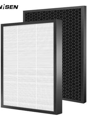 适用松.下空气净化器过滤网F-PDJ/PXJ30C/30C3PDC滤芯ZXJP/ZXJD30