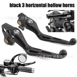 牛角 刹车牛角离合把14 XL883N 48改装 19年 1200L 适合于哈雷改装