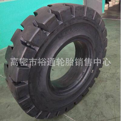 工业拖车叉车自卸车实心轮胎16/70 14.00 9.00 12.00-20-24带钢圈