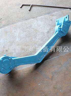 往复式给煤机曲柄连杆K3K4铸钢摇臂曲柄壳总成拐臂曲柄装置现货