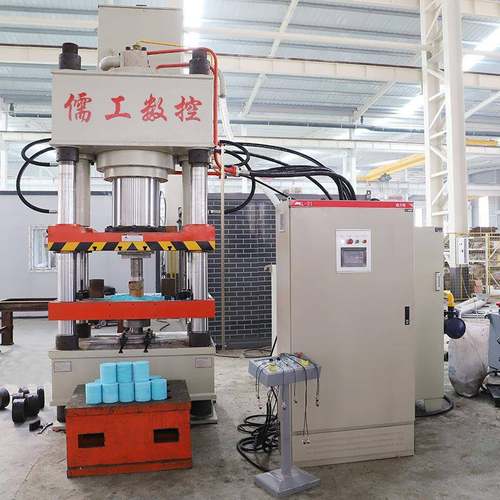 500吨粉末成型液压机儒工定制630t700T净水砖压块四梁四柱油压机