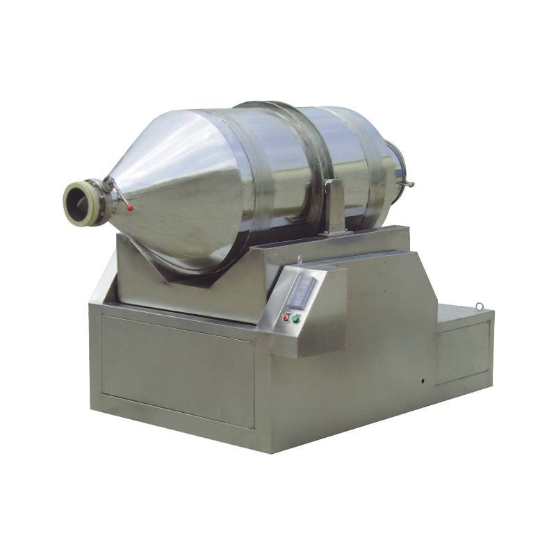 厂家二维混合机江苏2000l食品化工粉末颗粒搅拌机运动机械