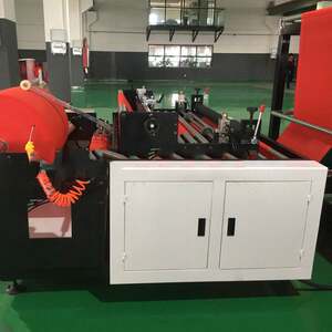 平口购物袋生产设备无纺布抽绳袋制造机器无纺布制袋机厂家定制