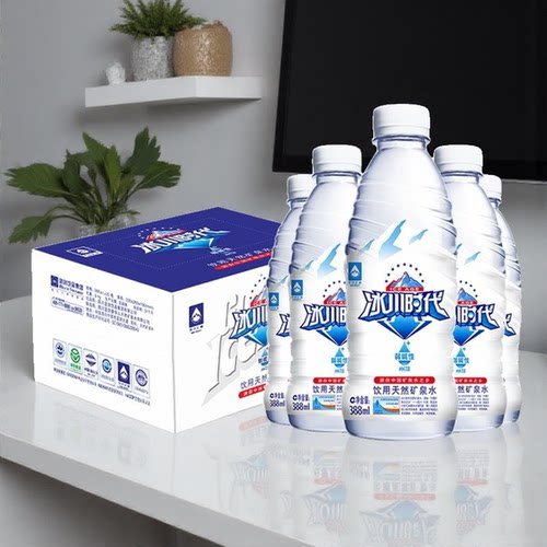 蓝剑冰川时代天然矿泉水388ml