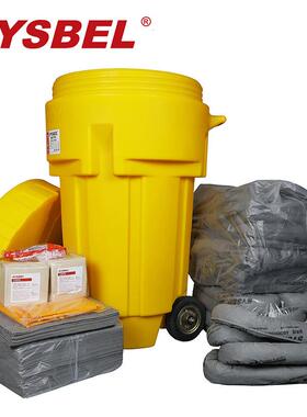 西斯贝尔 65加仑泄漏应急套装移动式黄色SYK650