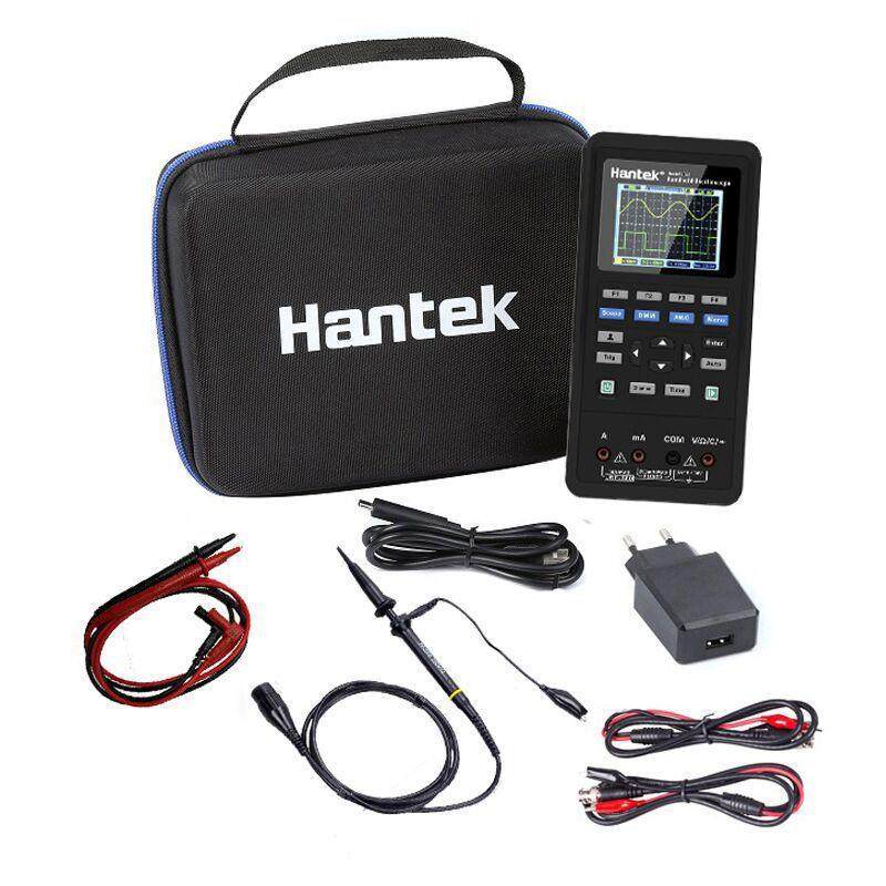 汉泰Hantek手持示波器Hantek2C42/2D72两通道示波器+万用表信号源