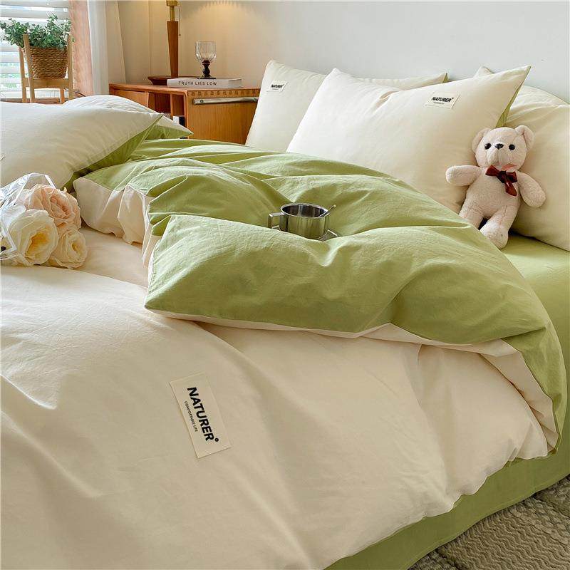 a类全棉四件套纯棉被套南通水洗棉床上用品纯色床单被罩三件套4,电子元器件市场,其它元器件,淘宝优惠券,粉丝福利购,淘宝优惠卷