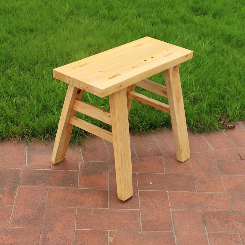 柏木凳实木凳餐桌长登原木大木板凳条凳学生练功凳工厂凳长条