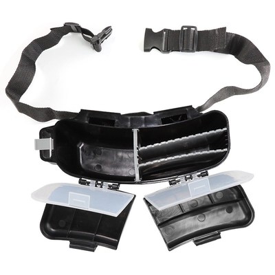 路亚腰盒工具矶钓配件软饵盒米诺波趴盒子亮片包盒便携式腰挂硬体