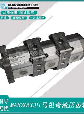 MARZOCCH马祖奇ALPA2-D-10-FG+ALP12-10-FG+ALPI2-10FG三联齿轮泵