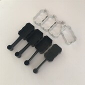 吊球堵头晒衣杆堵头管箍凉衣架杆子耳朵升降晾衣架管帽吊球环支架