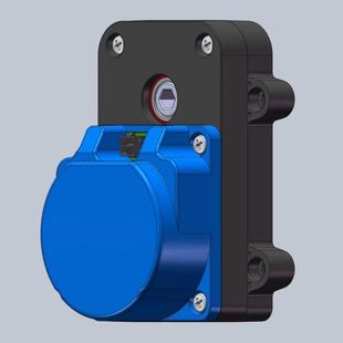 格瓦单缸雪融机摇摆马达控制器 家用雪泥机微型直流无刷减速电机
