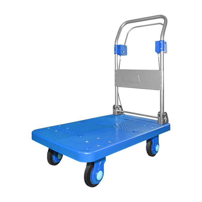 连和Uni-Silent小推车拉货车仓库平板车刹车手推车车间手刹搬运带