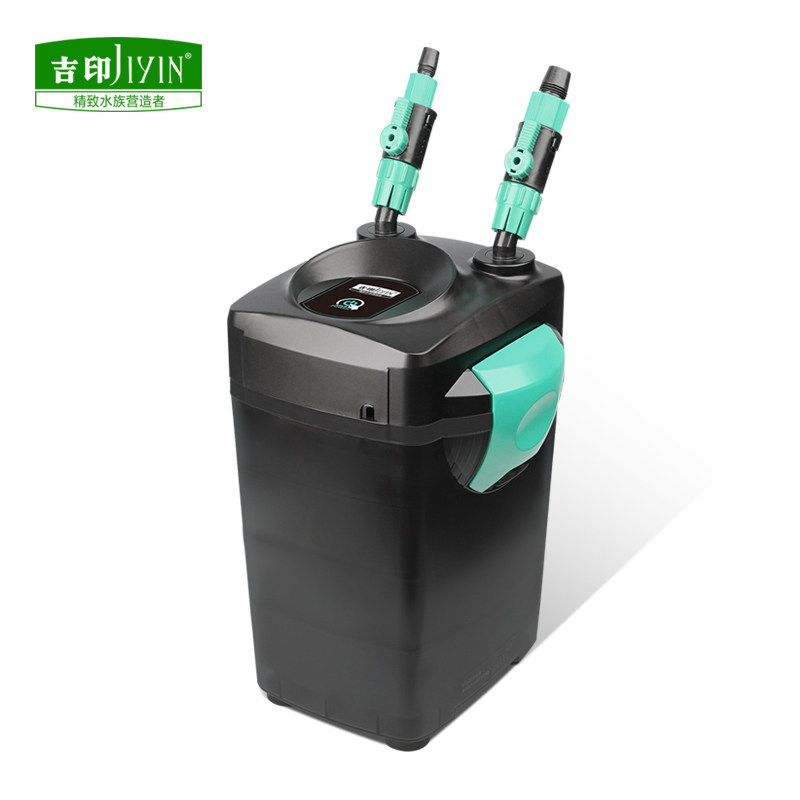 功力外置过滤桶过滤器水族箱专用滤桶迷你过滤桶配滤材