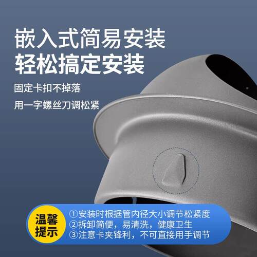 加厚3卫0排4不锈风钢通不锈口风帽油烟机外墙出风口防风罩生间风