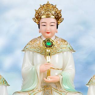 三宵娘娘神像画像挂画送子观音眼光娘娘碧霞元君云霄琼霄碧霄娘娘