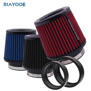 63 76 80 89 101mm汽车冷进气改装冬菇头空气滤芯器引擎滤清器