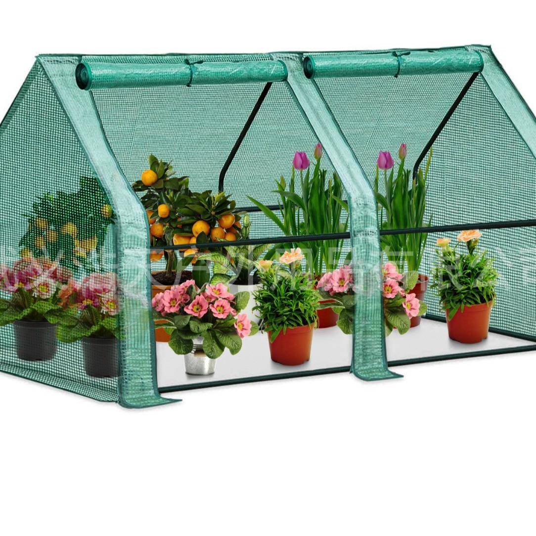 温室绿植遮阳多肉植物花卉花房 防风防雨保温保暖种植棚