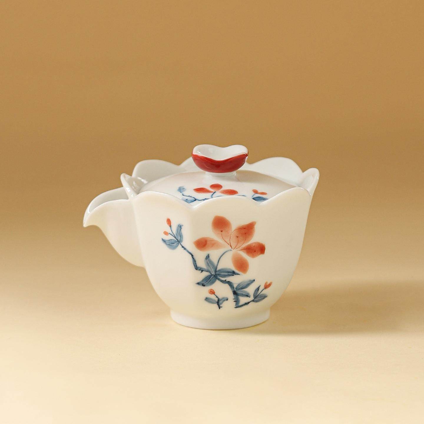 手绘茶杯陶瓷茶杯主人杯精致釉下彩中式风家用品茗杯个人专用杯子,鲜花速递/花卉仿真/绿植园艺,割草机/草坪机,淘宝优惠券,粉丝福利购,淘宝优惠卷