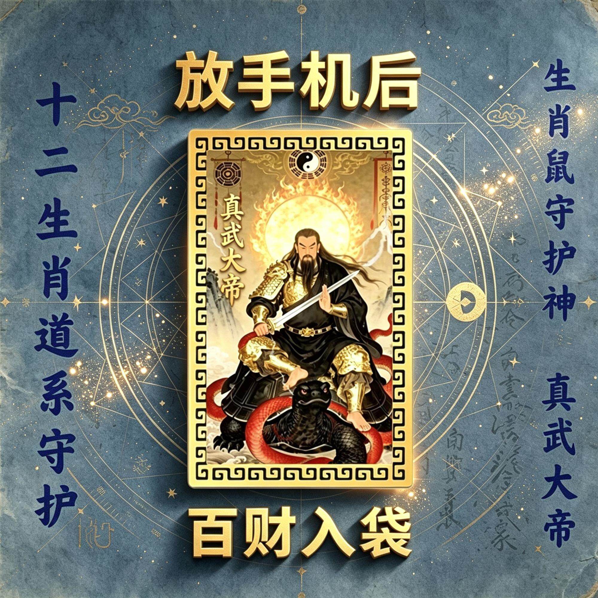 放后【吸横财】顺财招运进财贵人顺利男女创意贴纸饰品