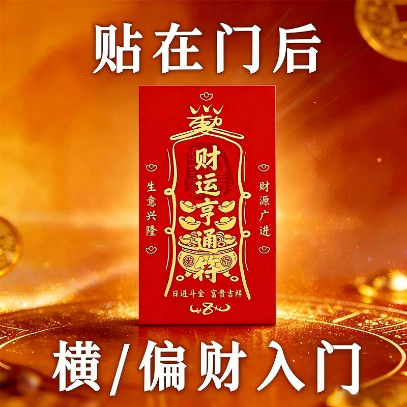 【贴门后】豪运连事业顺利