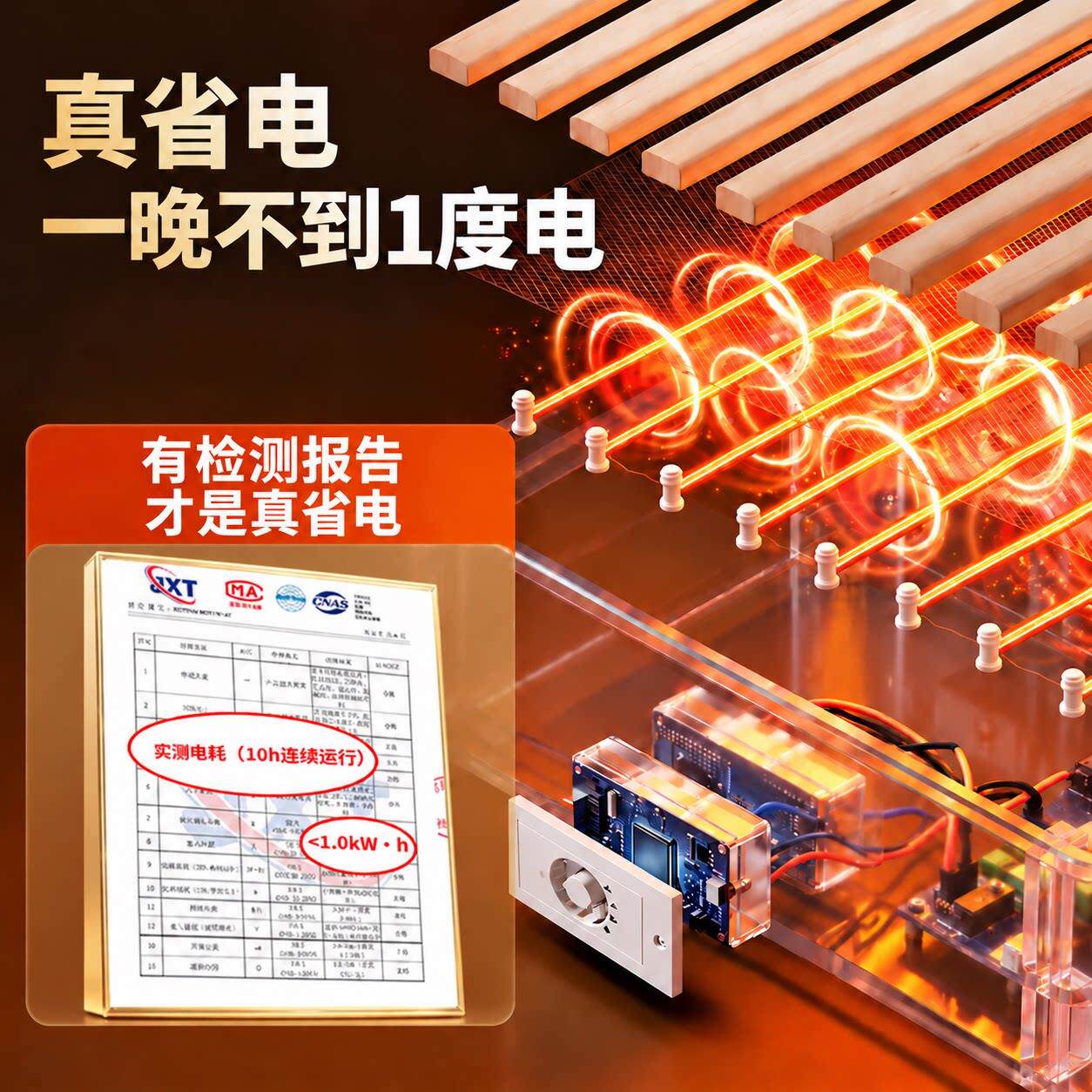新款实木取器家烤火箱小型烘暖QAQ脚神火器湖南烤炉火暖箱电用火