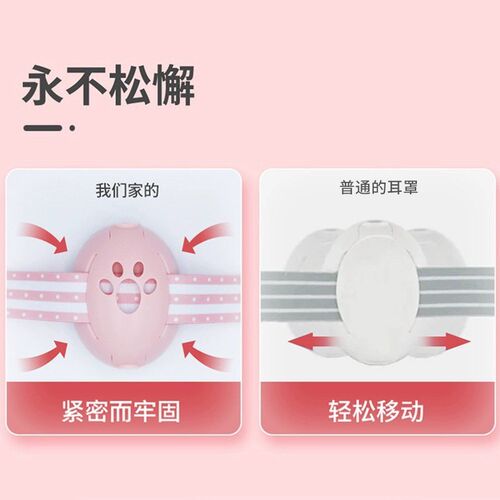 YOUBLOOM婴幼儿核磁检查隔音耳罩听力保护飞机减压鞭炮降噪耳罩