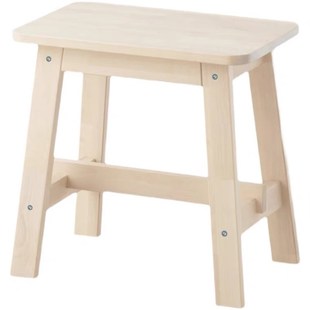 诺鲁克小木凳实木方凳家用客厅儿童矮凳板凳换鞋凳木圆角凳子