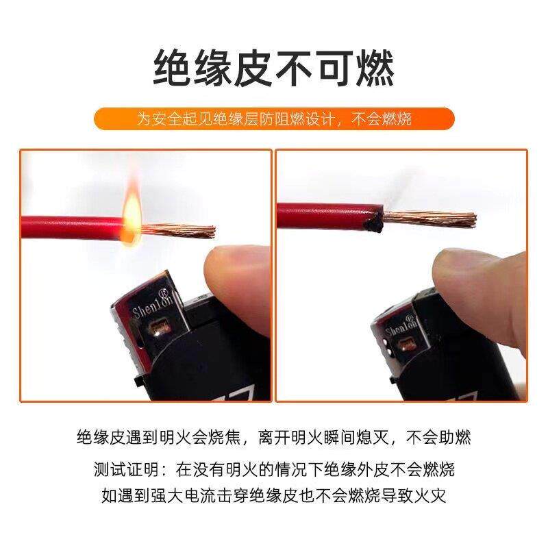 珠江电线家用家装BR.52.5/V4/6/10平方/国1标铜芯电线多股软线
