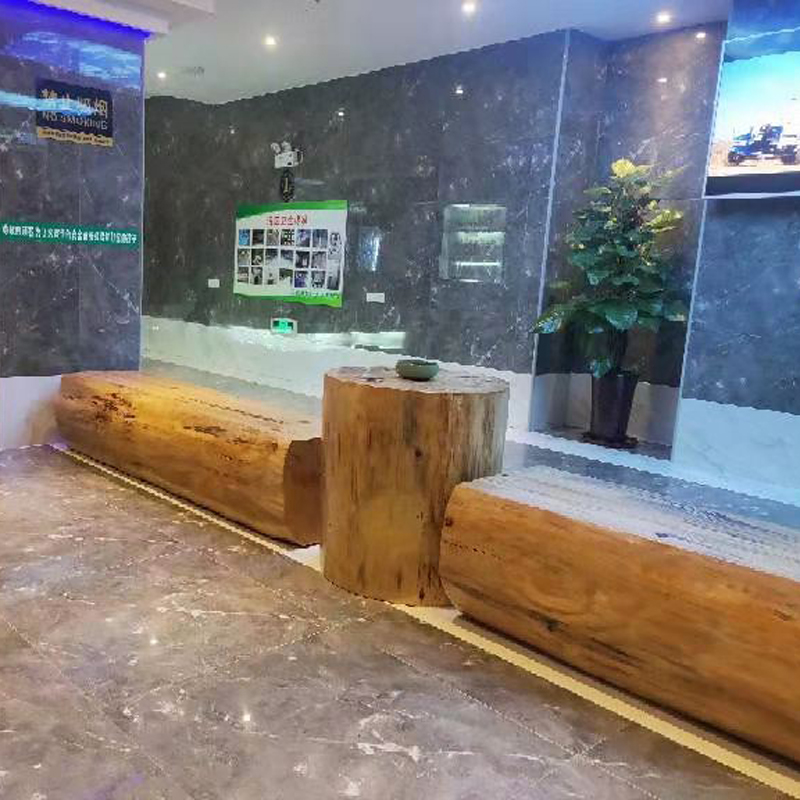 新款实木长条凳客厅个性创意电视柜复古做旧进门换鞋凳原木木墩子