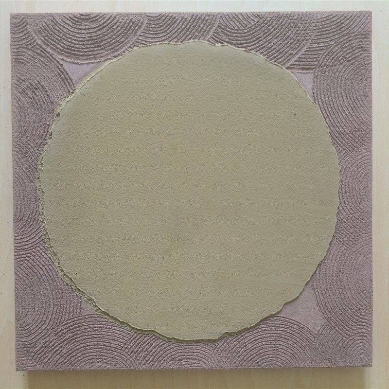 敦煌壁画泥板墙皮画吸水耐泡耐磨固色硬如石30x21cm艺培研学非遗图片