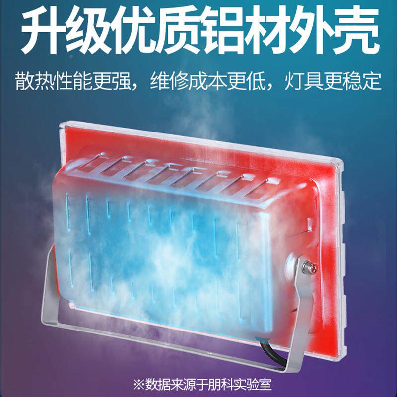 洗墙灯暖黄光别洞户外防水暖光黄光外楼体亮化射墙灯专溶用灯光暖