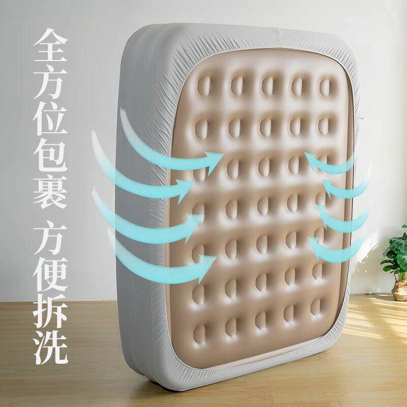 山约户外充气垫床罩便携充气床床户外潮露营床套单野营帐防篷床单