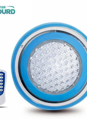 LED12v8不锈钢RB无线遥控3w泳池灯IP658防水七QHL-YCB-彩灯1WG低