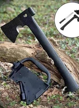 户山外斧木工斧切割斧户外多功能设备LXV战山割斧切直钻头