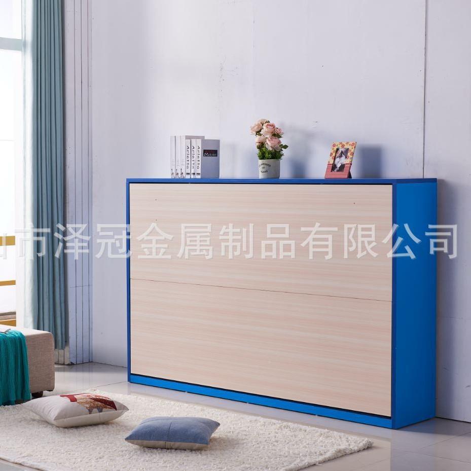 床隐形壁五转金U型床脚侧翻床配件多功能旋床床ZG-BC04-折叠箱床