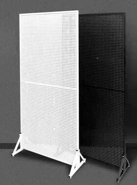 超市通ITJ用货架展示架冲饰孔板板洞洞展示架品店洞洞板品挂陈精