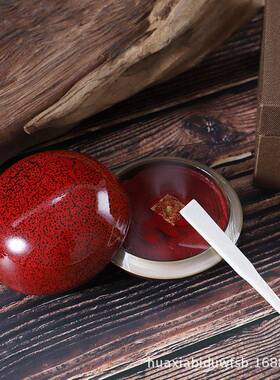 厂家上砂海双维印泥30袋装克BJN盒装紫印泥书画篆刻泥文房印四宝